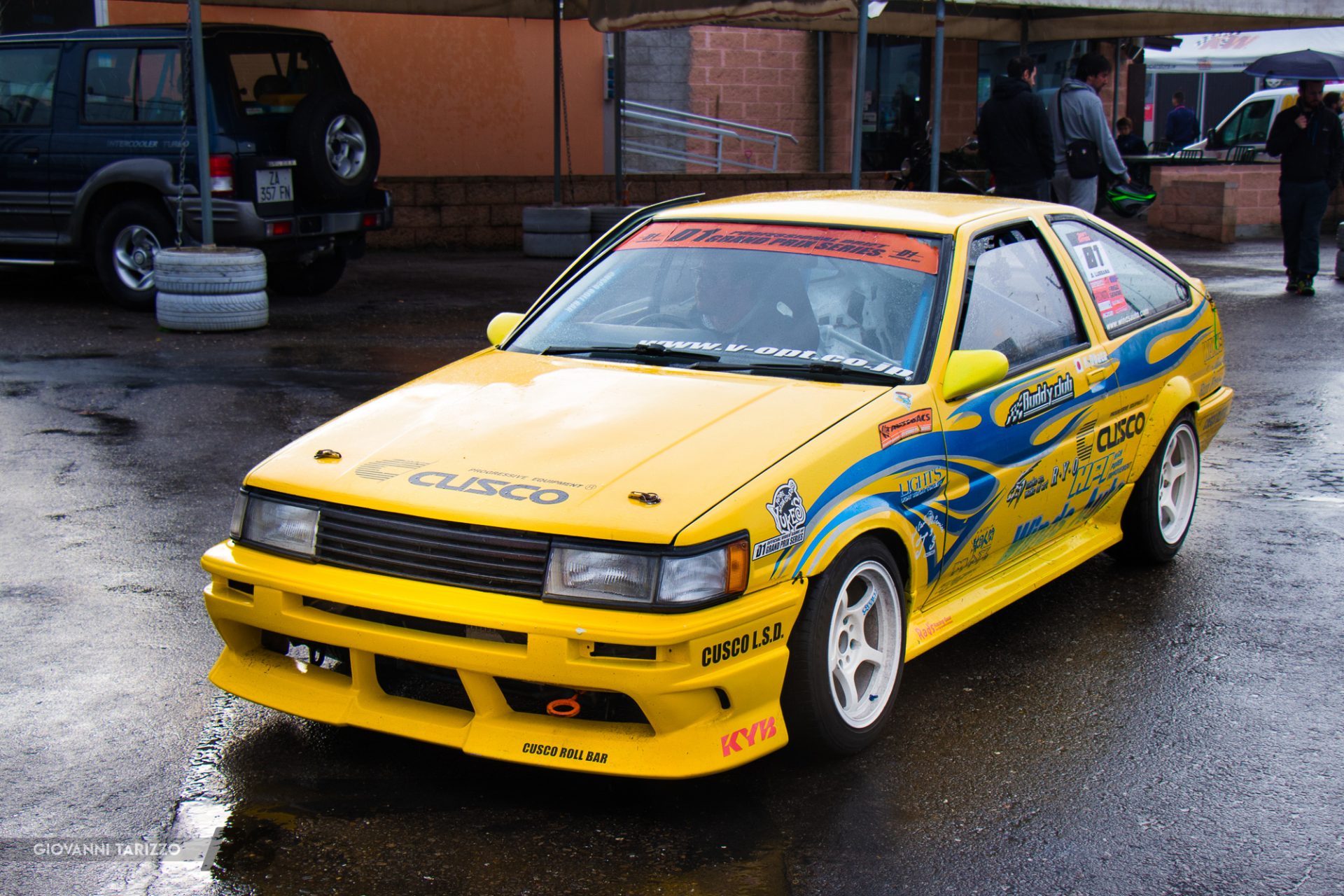 Toyota ae86 d1gp White Team